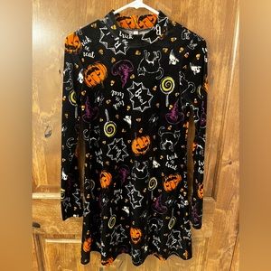 Velvet Halloween dress